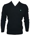 Lyle & Scott Green Eagle Knitted Sweater Black M