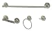 Ultra Hardware 27531 Antigua 4-Piece Bath Accessory Set, Satin Nickel Ultra Hardware 27531 Antigua 4-Piece Bath Accessory Set, Satin Nickel