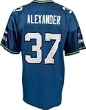 Shaun Alexander Seattle Seahawks Youth Blue NFL Equipment Replica Football Jersey By Reebok (S=8)