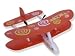 Remote Control flying micro indoor biplane - Orange
