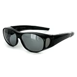 Hideaways Fit Over Polarized Sunglasses For Men and Women Who Wear Prescription Glasses in the Sun
