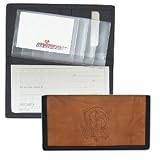 Dallas Mavericks Leather/Nylon Embossed Checkbook Cover