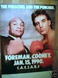 GEORGE FOREMAN VS GERRY COONEY FIGHT POSTER (BOXING)
