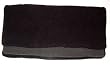 30x30 NON-SLIP Heavy Double Fleece Saddle Pad - BLACK