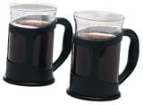 31svcXV1gbL. SL160  La Cafetiere Verona Coffee Cups, Set of 2, Black