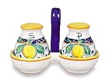 Handmade Alcantara Salt and Pepper Shakers From Italy