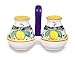 Handmade Alcantara Salt and Pepper Shakers From Italy