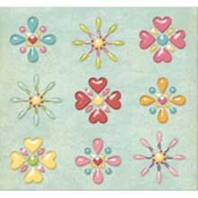 K & Company Rhinestone 3D Embellishments - Wild 