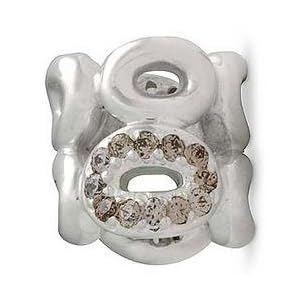 Buy Authentic Pandora Jewelry Silver and White Cubic Zerconium Circle of Friends Charm