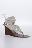 Matiko Shoes The Akayla Sandal in Gray,Shoes for Women