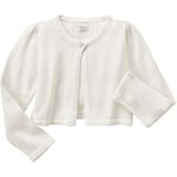 GYMBOREE(ジンボリー) クロップッドカーディガン ホワイト トップスカーディガン XS【並行輸入】