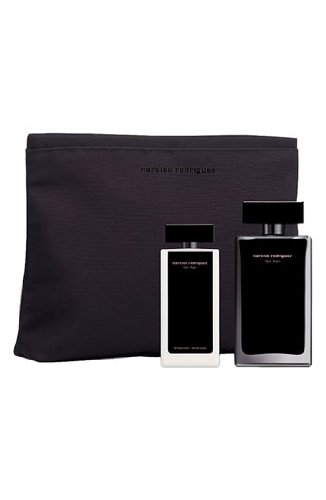 Narciso Rodriguez for Her Gift Set - Eau De Toilette, Her Body Lotion, Pouch