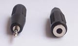 Stereo 3.5mm Female To 2.5mm Male Adapter Free Shipping