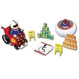Radio Controlled Stunt Granny with Turbo Function, Ramp and Supermarket Stunt Props