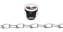 Campbell 0752023 Low Carbon Steel Inco Double Loop Chain, Zinc plated, 2/0 Trade, 0.14" Diameter, 255 lbs Load Capacity, 350 Feet Round Pail
