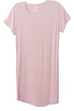 MARRIKAS VISCOSE FROM BAMBOO NIGHTSHIRT X-LARGE PINK (18)