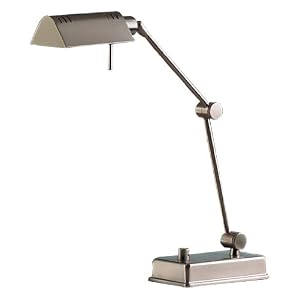 Holtkoetter 8346 SN Halogen Desk Lamp, Satin Nickel by Holtkoetter
