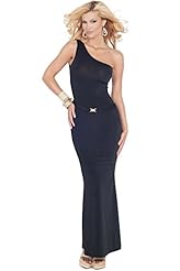 V-neck One Shoulder Spaghetti Strap Knit Glittering Sequined Belted Asymmetric Tropical Print Mermaid Empire   Waistline Bridesmaid Dress/Prom Dress/Maxi Dress 