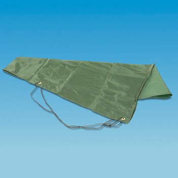 Premium Canvas Green Caravan Hitch Cover