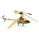 Yellow 3.5 Channel Remote Control Double Propeller RC Helicopter Gyro LED RTF
