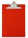 Saunders Recycled Plastic Clipboard with Antimicrobial Product Protection, Letter Size 8.5 x 12 Inches, Red (21601)