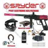 Paintball Kingman Spyder Pilot FACTORY REFURBISHED Electronic Marker/Gun Super Package with E-Loader and REMOTE!