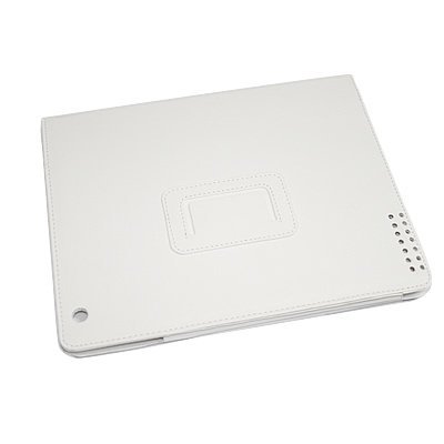 HDE White Leather Case compatible with Apple® iPad 2TM