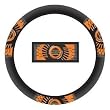 PlastiColor 006477R10 Gear Orange Steering Wheel Cover