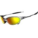 Oakley Juliet Men's Polarized Active Sports Wear Sunglasses - Color: Polished/Fire Iridium, Size: One Size Fits All