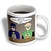 Search : Super Hero Parody with Batman and Green Lantern at the bar - 15oz Mug