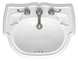 St Thomas Barrymore Widespread Sink White 107308001