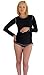 Mermaid Maternity Women's Maternity Long Sleeve Rash Guard Swim Shirt