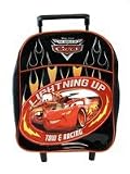 Disney Pixar CARS Rolling backpack - Mator Toddler size Blazing Trails Cars luggage back pack