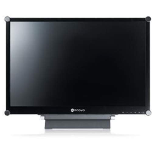 AG neovo X-W22 22 Zoll TFT LCD-Monitor analog/digital DVI-D (Kontrast 1000:1, 3ms Reaktionszeit) schwarz/anthrazit