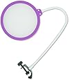 Dragonpad pop filter&reg; Studio Microphone Mic Wind Screen Pop Filter Swivel Mount 360 Flexible Gooseneck Holder, Framed Purple ( Ultra Violet) on White