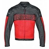 ALPINESTARS ONE-O-ONE LEATHER JACKET BLACK/BLUE MD 31026517M
