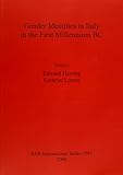Gender identities in Italy in the first millennium BC