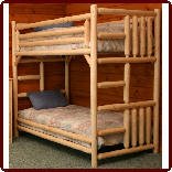 'Rustic Lakeland' Full over Full Bunk Bed