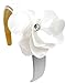 Girls Ruby Satin Flower Arch Headband By Funny Girl Designs