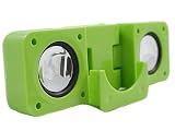 iTALKonline Portable Stereo Speakers For Apple: iPhone, iPhone 3G, iPod 3G, iPod 4G, iPod Classic, iPod Color, iPod Mini, iPod Nano, iPod Nano 2G, iPod Nano 3G, iPod Nano 4G, iPod Photo, iPod Touch, iPod Touch 2G, iPod Video - Green