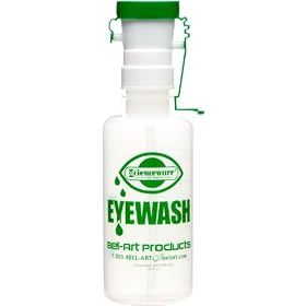 Bel-Art, Scienceware, 248500000, Bottle, Low Density Polyethylene, Eye Wash, Capped Air Vent