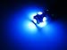 iJDMTOY 5-SMD 168 194 2825 T10 LED License Plate Light Bulbs, Ultra Blue