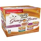 Fancy Feast Gravy Lovers Canned Cat Food Variety Pack 3-oz can