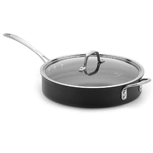 Calphalon 5-qt. Commercial Hard-Anodized Saute Pan. by Calphalon