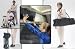 Portable Wheelchair - Folding wheelchair that weighs less than 15lbs. and includes a vinyl carry bag with handy shoulder strap. Folds like an umbrella and slides into the tote bag for storage in a closet, in the trunk or back seat. Compact to fit in the overhead compartment of an airplane.