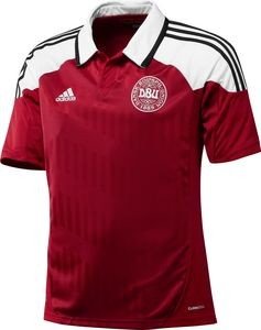 adidas Performance Kinder Fußball Nationaltrikot Heim – Dänemark EM 2012