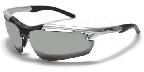 XLoop Silver Frames Vented Triathlon Running Cycling Sunglasses