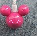 Mickey 6th Generation 4GB MP3 Player with smile LED light face(Rose Pink)