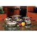 Kitchen & Housewares : Wyndham House 12 Piece Stainless Steel Cookware Set