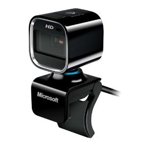 Microsoft LifeCam HD-6000 720p HD Webcam for Notebooks (Black)